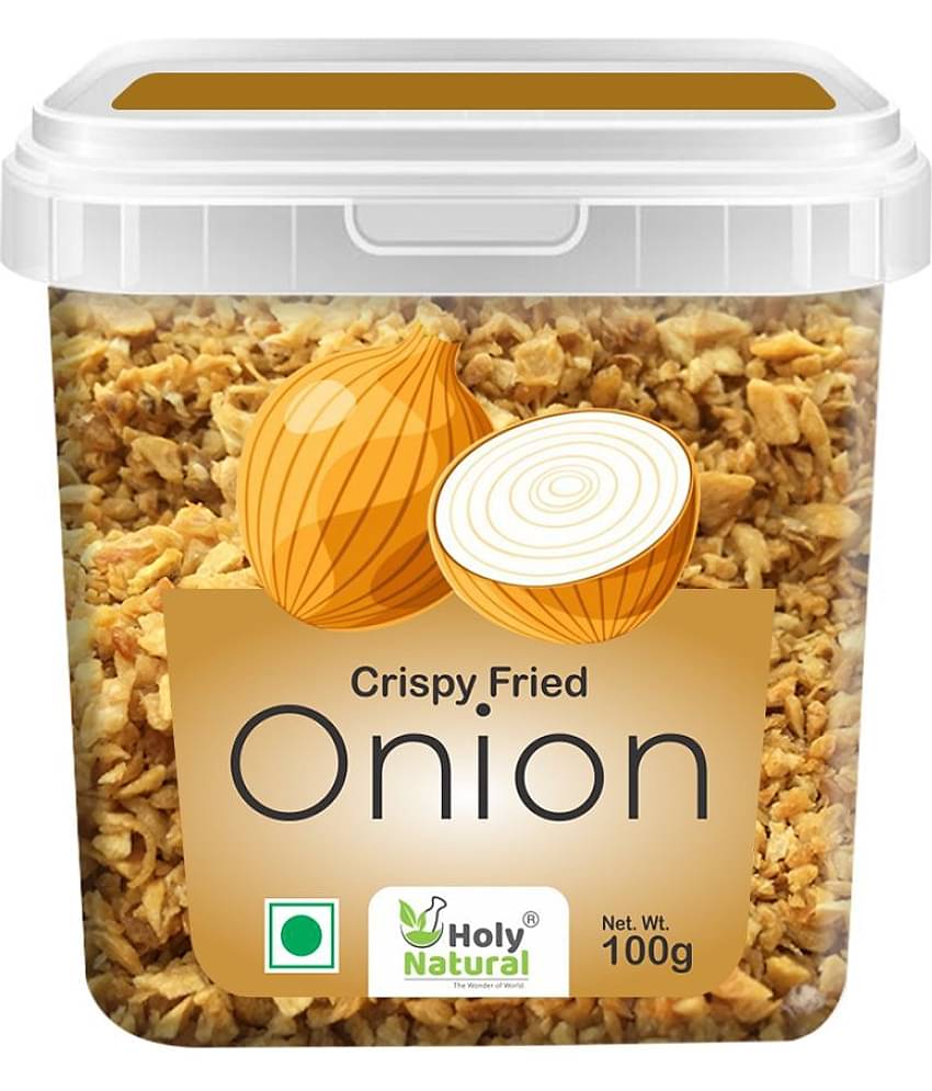 Holy Natural Vegetables Crispy Fried Onion 100gm 100 g
