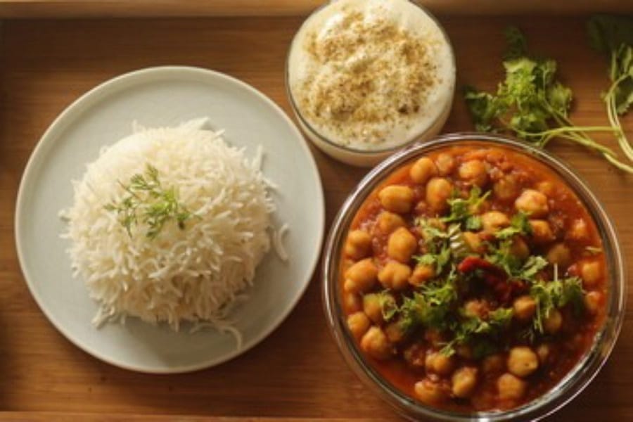 Chole chawal