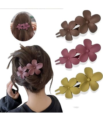Blubby Multi Bun Clip ( Pack of 3 )