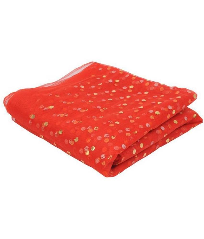 Vardhman Fabric Decoration Net Fabric Golden dotted used in gift & wrapping ( Pack of 1 )