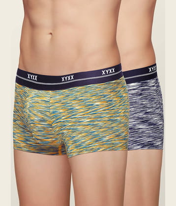 XYXX Pack of 2 Modal Trunks For Men's ( Multicolor )