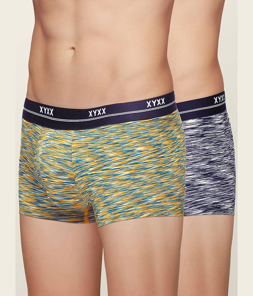 XYXX Pack of 2 Modal Trunks For Men's ( Multicolor )