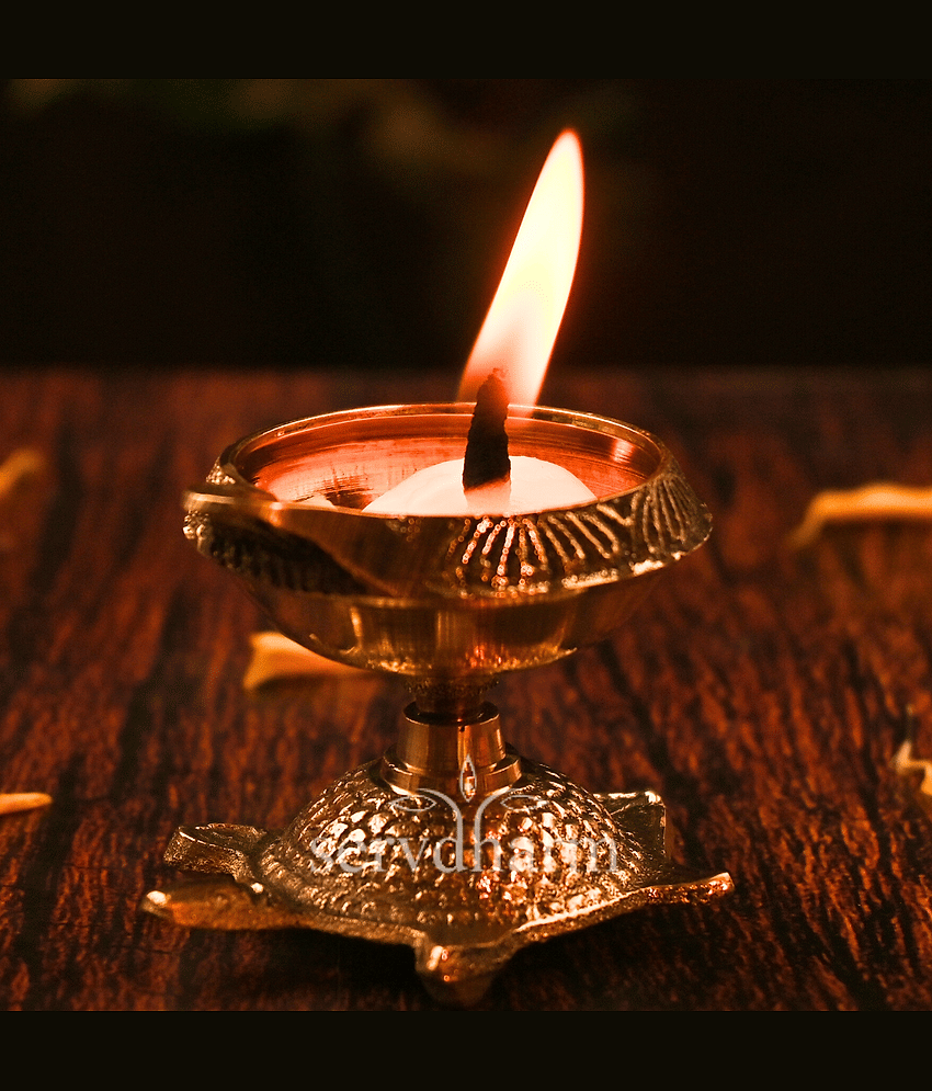 ServDharm Kubar Diya Kuber Tortoise Diya ( Pack of 1 )