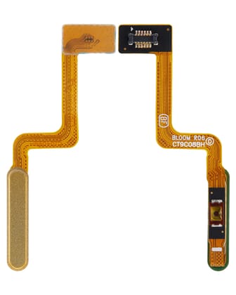 Fingerprint Side Power On Off Button for Samsung Galaxy Z Flip Gold