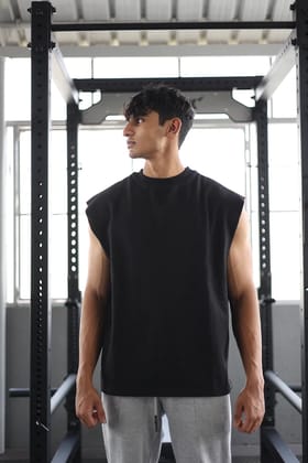 VINTAGE CUT-OFFS - BLACK-L