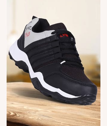 Clymb DANGAL Black Men's Sports Running Shoes