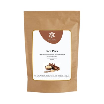 Brightening Herbal Mask | Pure Mulethi Root | Brighten | Even | Restore