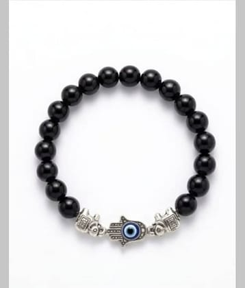 AdvaitEtp Black Bracelet ( Pack of 1 )