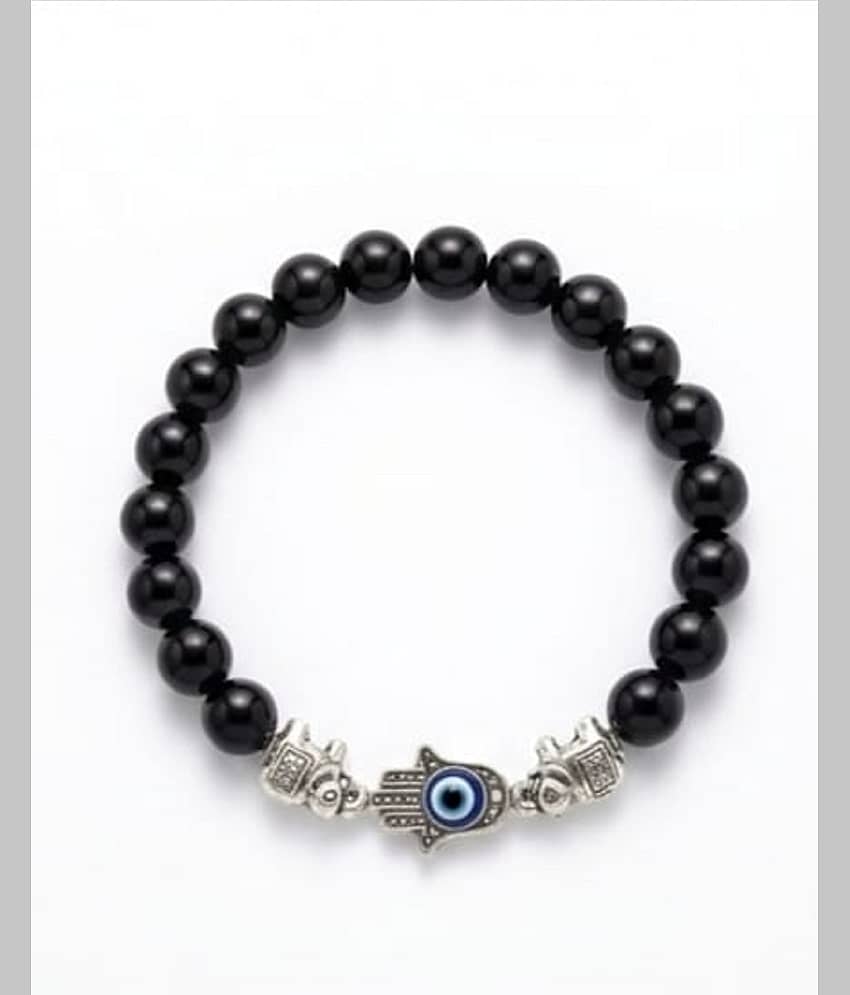 AdvaitEtp Black Bracelet ( Pack of 1 )