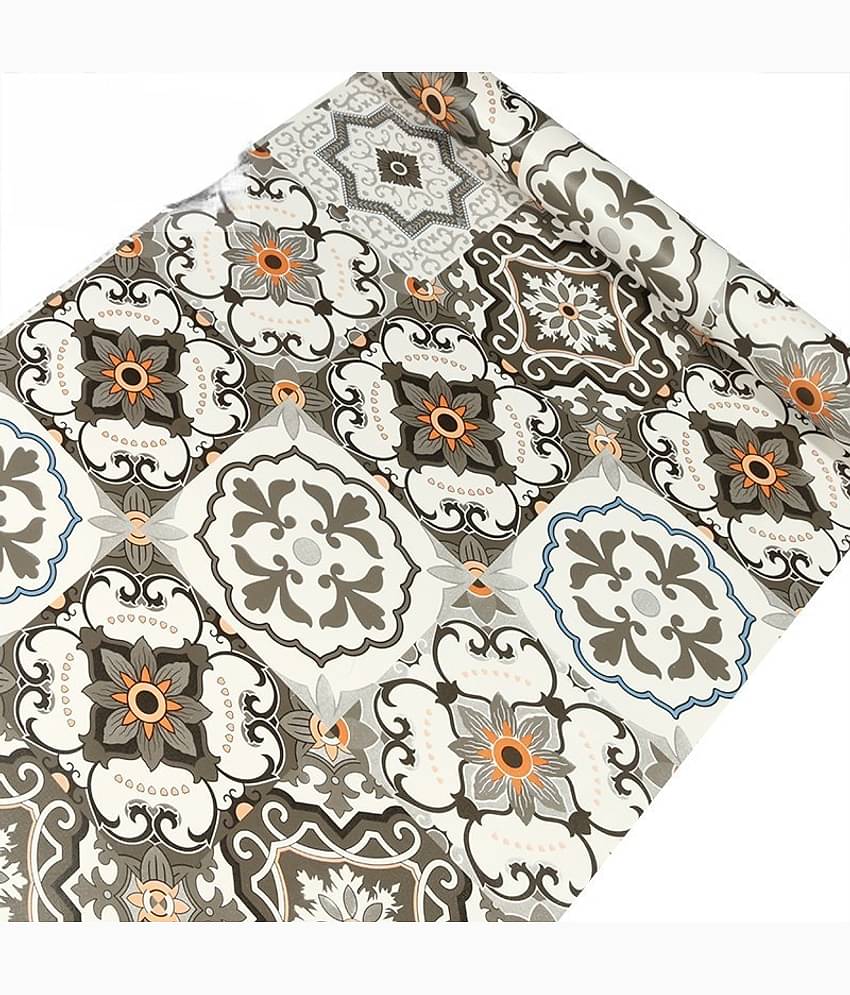 Wow Interiors Floral Wallpaper ( 45 x 500 ) cm ( Pack of 1 )