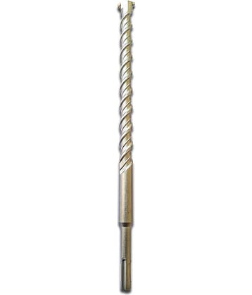 S4 Steel (22 x 310mm) Cross Tip Plus Hammer Drill Bit (Silver)