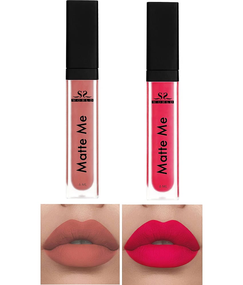 ssworld Plum Matte Lipstick 8