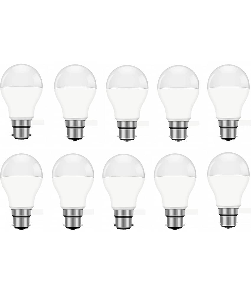Lenon - 9W Cool Day Light LED Bulb ( Pack of 8 )