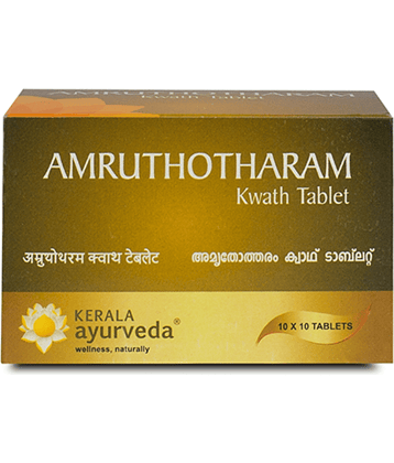 Kerala Ayurveda Amruthotharam Kwath Tablet 100 Nos