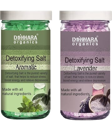 Donnara Organics Crystal Natural Bath Salt 200 g Pack of 2
