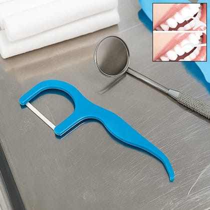 2 In 1 Tooth Picks Flosses, Portable Toothpicks, Resealable Oral Care Dental Flosser, Easy Storage Dental Pick for Fresh Breath and Healthy (30 Pcs Set) (Mix Color)