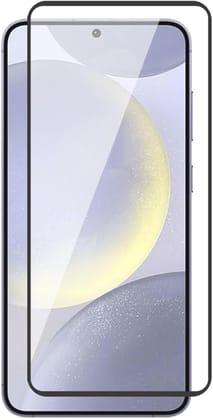 PLUGTECH Advanced Tempered Glass With Anti-Explosion 9H Hardness Edge-To-Edge Coverage Screen Guard for SAMSUNG S25