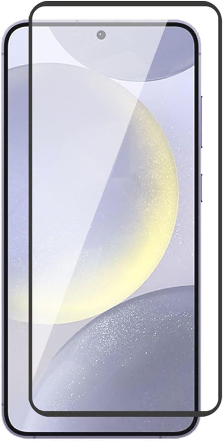 PLUGTECH Advanced Tempered Glass With Anti-Explosion 9H Hardness Edge-To-Edge Coverage Screen Guard for SAMSUNG S25