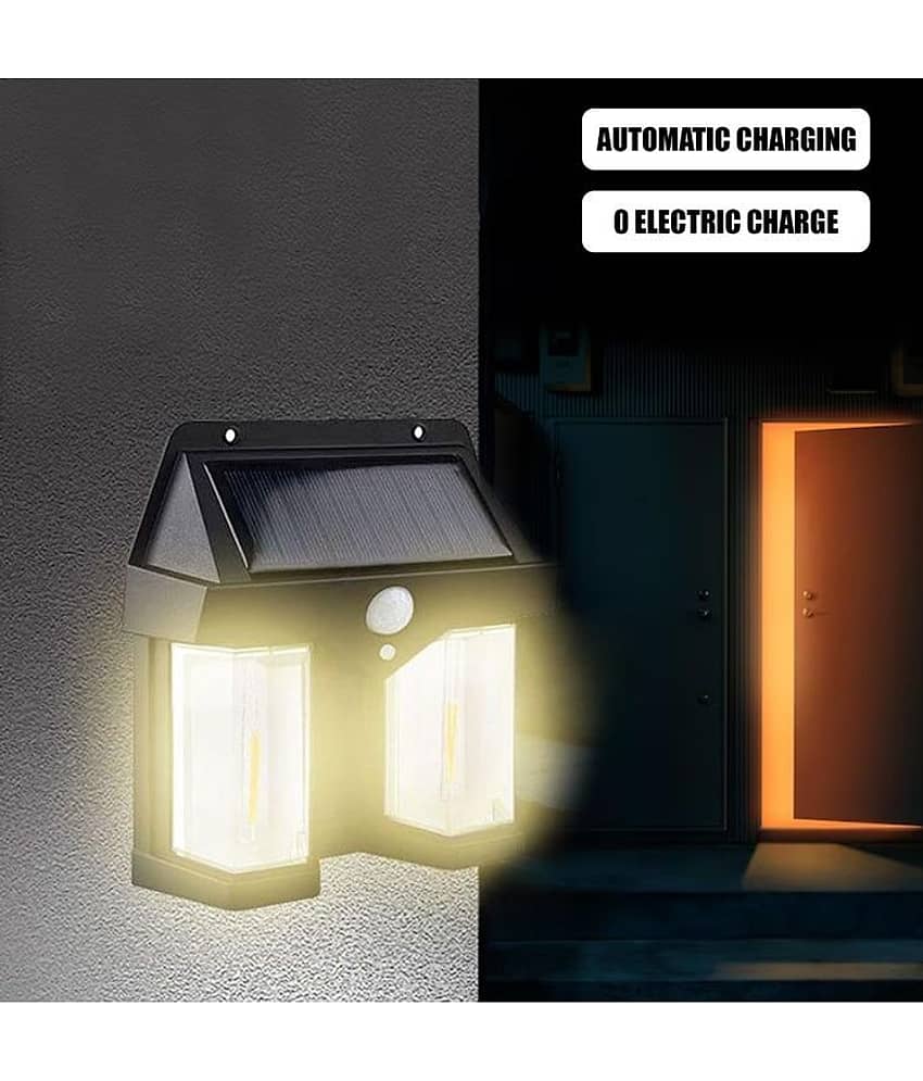 ZESTRUM 5W Solar Outdoor Wall Light ( Pack of 1 )