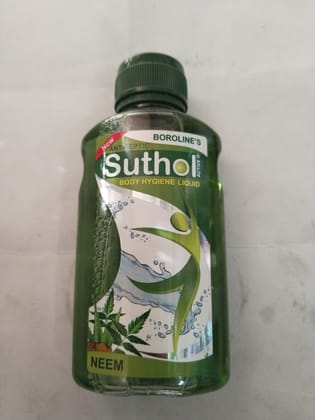 Boroline's Antiseptic Suthol Body hygiene liquid Neem 