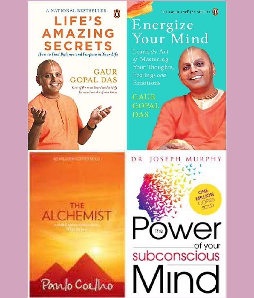 Life's Amazing Secrets + Energize Your Mind + The Alchemist + The Power of Your Subconscious Mind
