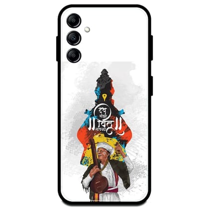 Lord Vitthal - Glossy Metal Silicone Case For Samsung Models-Samsung A14 5G