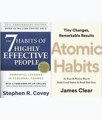 Combo Of 7 HABIT OF HIGHLY EFFECTIVE PEOPLES And ATOMIC HABIT (Paperback, Multiple Authors