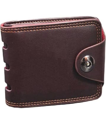 Amor Benison - Brown PU Men's Anti-theft Wallet ( Pack of 1 )