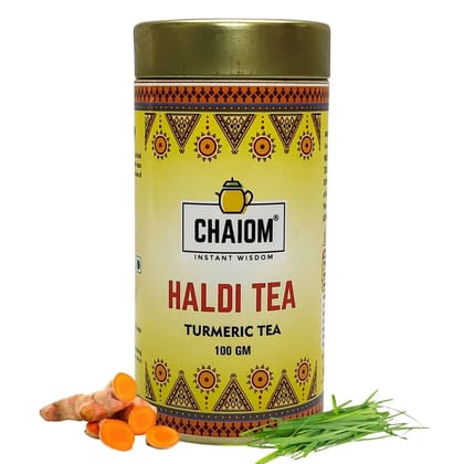 Turmeric Lemongrass Herbal Tea Tisane - 100gm loose tea