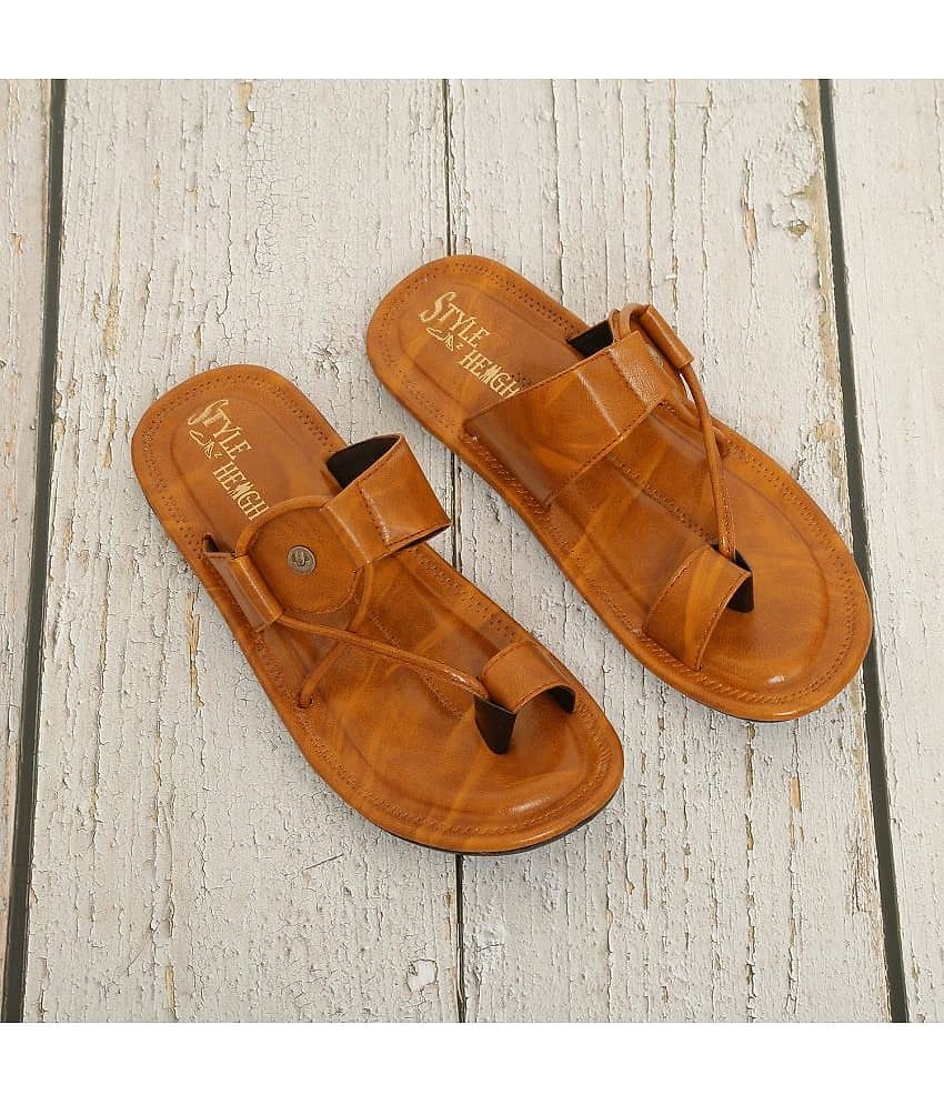 Style Height - Tan Men's Sandals
