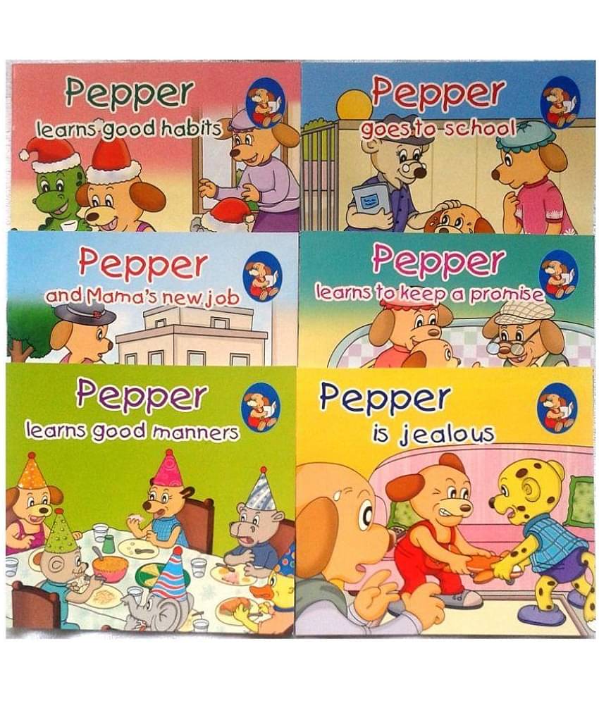 Pepper Series Set no - 5 ( Set of 6 Books) (Pepper Storybooks)