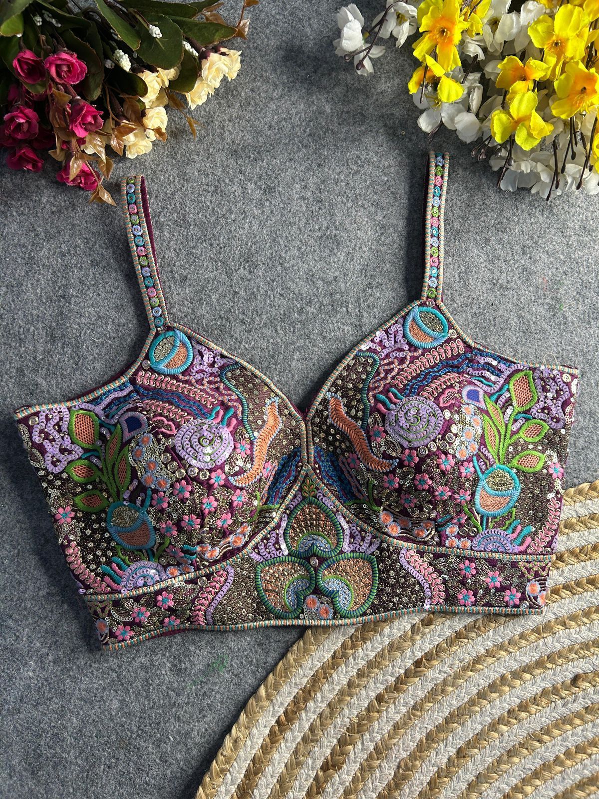 New Beautiful Spaghetti Blouse