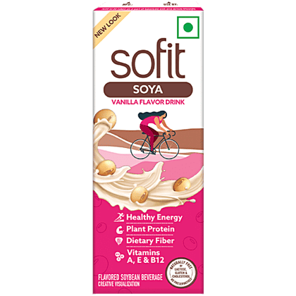 Sofit Vanilla Soy Drink (Tetra Pak), 200 ml Carton