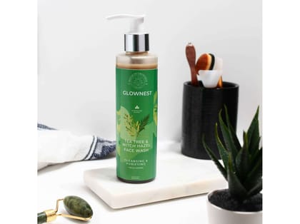 Glownest Bioenzyme Based Tea Tree & Witch Hazel Face Wash (200ml)