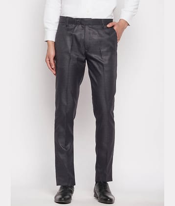 VEI SASTRE Grey Slim Formal Trouser ( Pack of 1 )