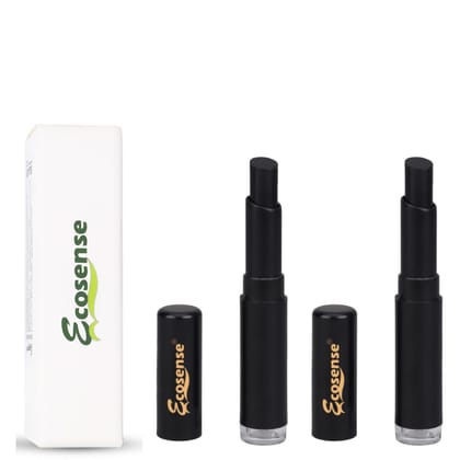 Ecosense Temporary Hair Roots and Side Locks Touch-up Black Stick: Instant Perfection/Shadow Quick Cover Thinning in Seconds, For Men & Women, Instantly Conceals 3g Pack of 2 Ecosense Temporary Hair Roots and Side Locks Touch-up Black Stick: Instant Perf