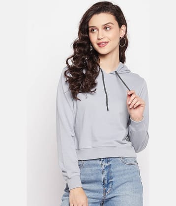 First Krush Cotton Blue Hooded Sweatshirt