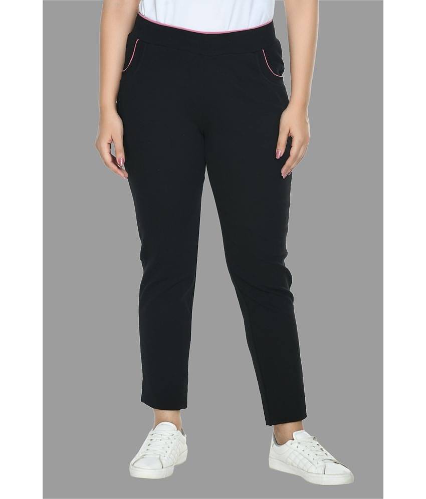 PREEGO - Cotton Blend Slim Fit Red Women's Jeggings ( Pack of 1 )