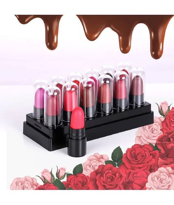 Play Run Multi color Matte Lipstick (Set of 12)