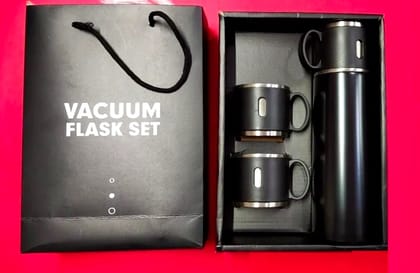 Flask-Vacuum Insulated Double Wall Stainless Steel Bottle for Hot & Cold Water- 500 ml by Ruhi Import Store Flask-Vacuum Insulated Double Wall Stainless Steel Bottle for Hot & Cold Water- 500 ml by Ruhi Import Store
