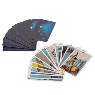 KESAR ZEMS The Complete 78 Tarot Rider Cards Deck With Red Box