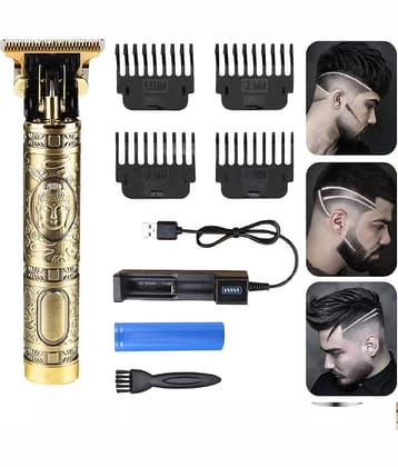 VEVO T9 Dragon Hair Gold Cordless Beard Trimmer With 45 minutes Runtime
