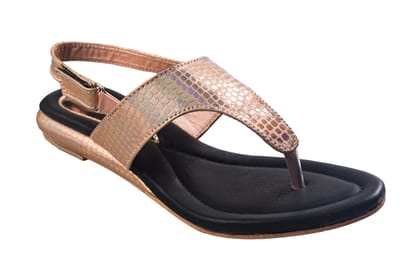 Trendz Ladies Beige Sandal-Beige / 4