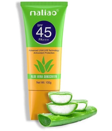 Maliao SPF 45 Sunscreen Cream For All Skin Type ( Pack of 1 )