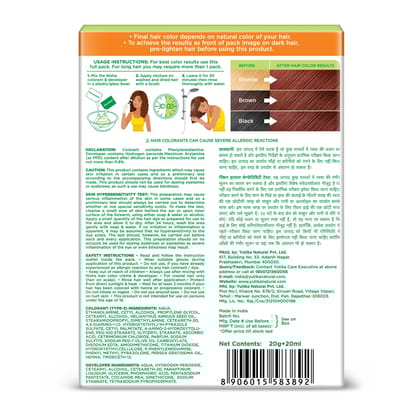 Nisha Creme Hair Color Copper Red 40gm Pack of 6, Permanent Hair Color for Women Men, No Ammonia, 100% Grey Coverage