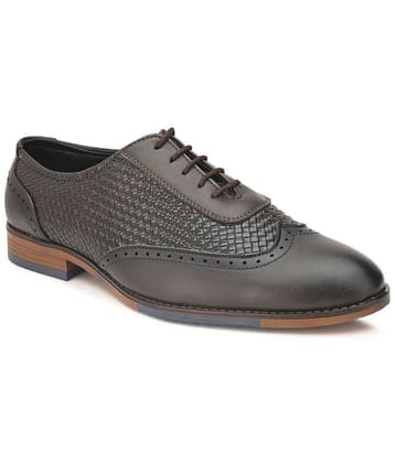 Sir Corbett - Brown Mens Brogue Formal Shoes - None