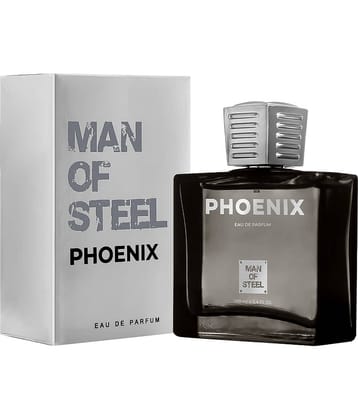 Man Of Steel Phoenix Perfume Long Lasting Eau de Parfum For Men 100 ml (Pack of 1)