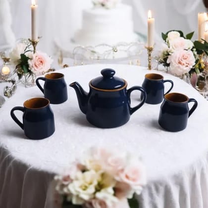 Midnight Serenity Tea Set