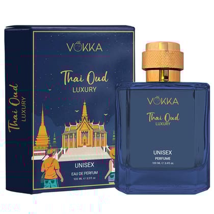 VOKKA Thai Oud 100 ml Unisex Luxury Long Lasting Woody Perfume For Men And Women VOKKA Thai Oud 100 ml Unisex Luxury Long Lasting Woody Perfume For Men And Women