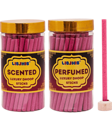 Libjhib Incense Dhoop Sticks Perfumed Scented 120 gm ( Pack of 2 )